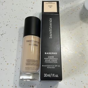 Brand New Bare Minerals Barepro 24 hour ivory (02)